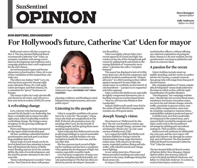 cat uden city commissioner